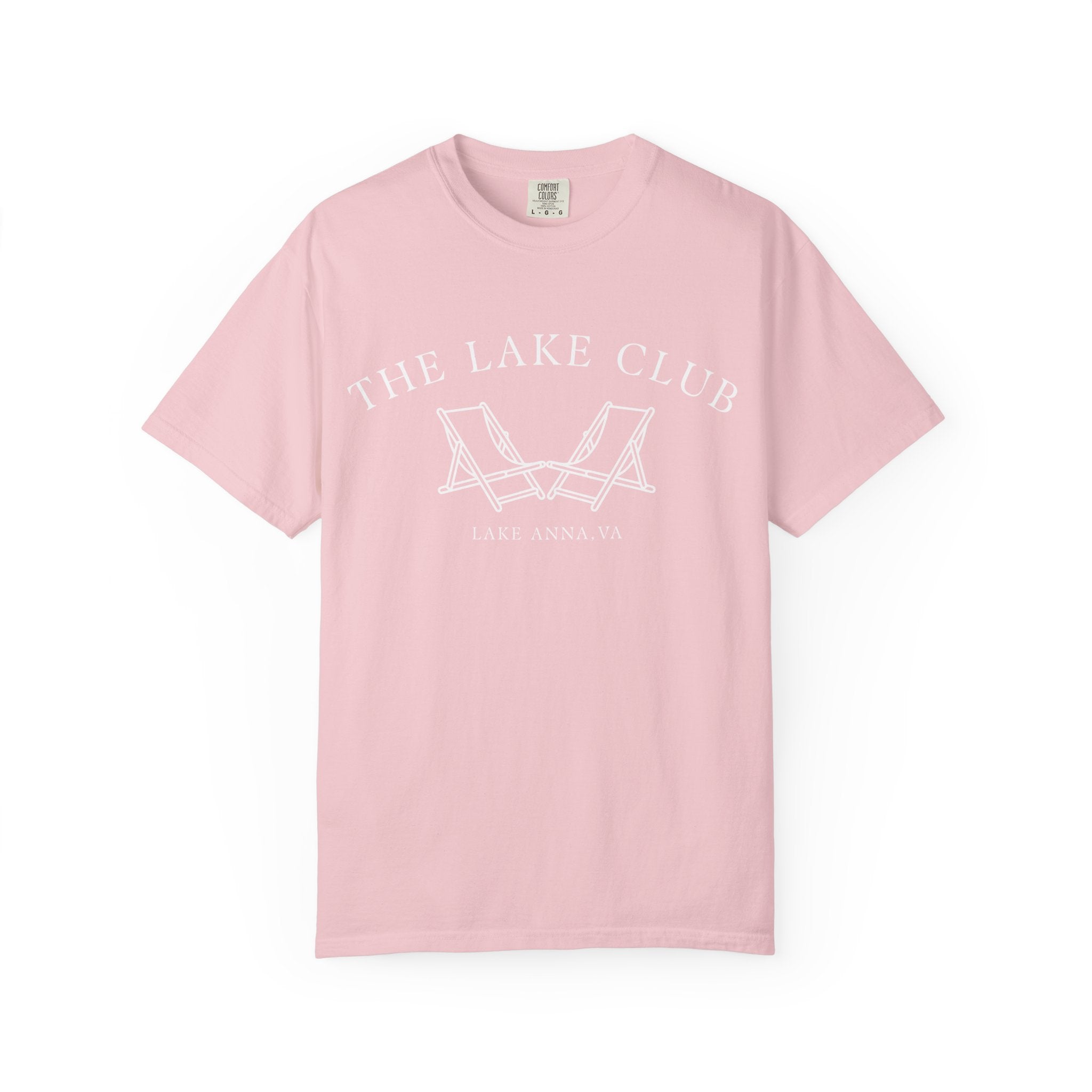 The Lake Club: Comfort Colors Lake Shirt, The Lake Club Shirt,  Lake Life Apparel, Boating Shirt, Unisex Lake Shirt