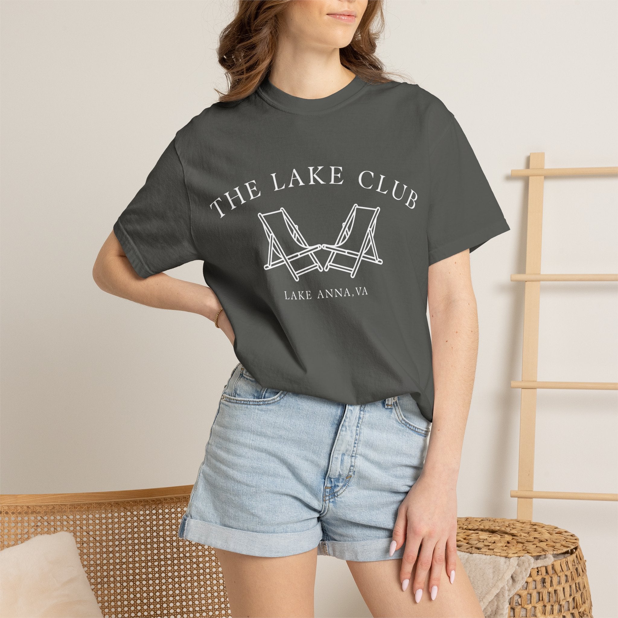 The Lake Club: Comfort Colors Lake Shirt, The Lake Club Shirt,  Lake Life Apparel, Boating Shirt, Unisex Lake Shirt