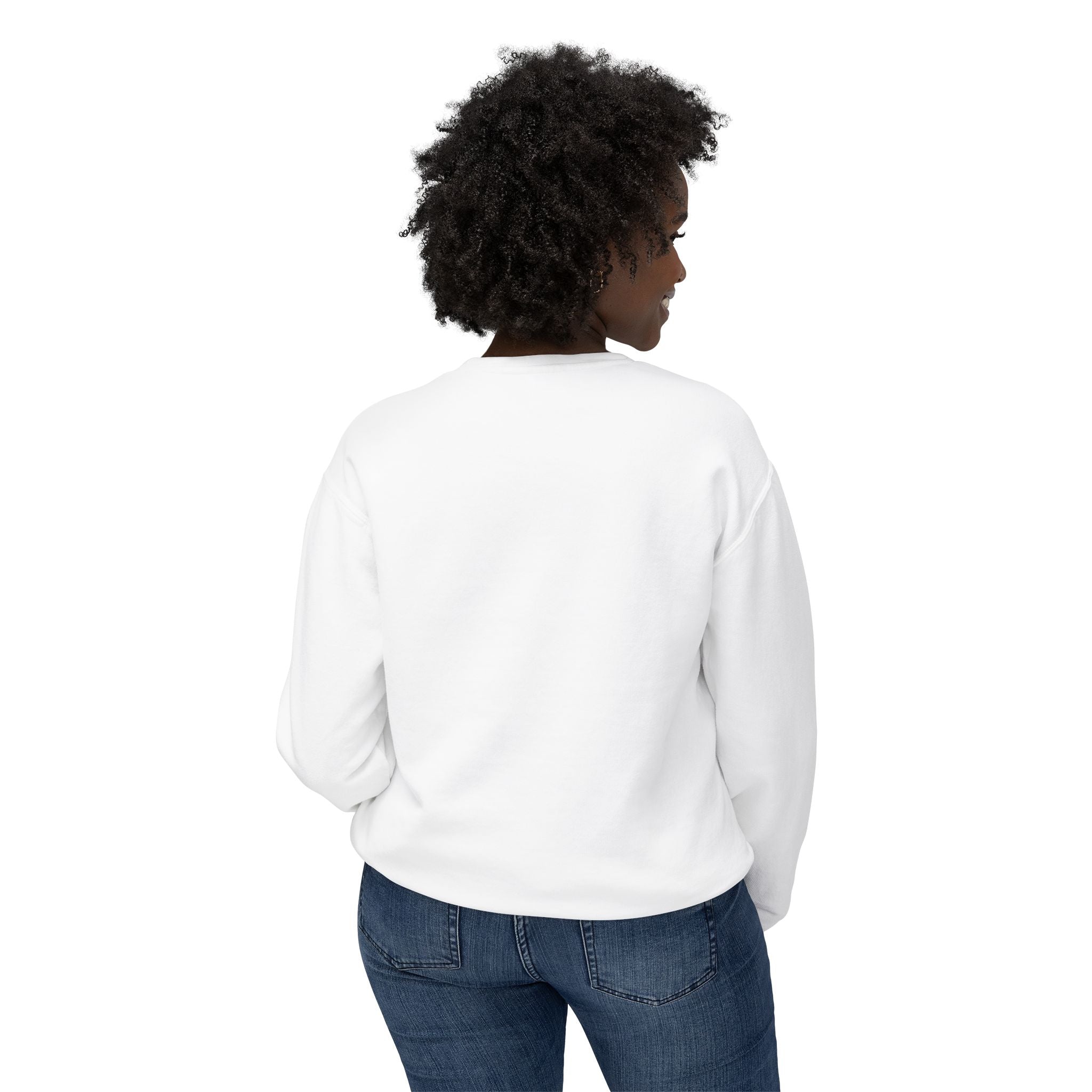 Crewneck Sweatshirt — "The Lake Club" Retro Sunset Graphic