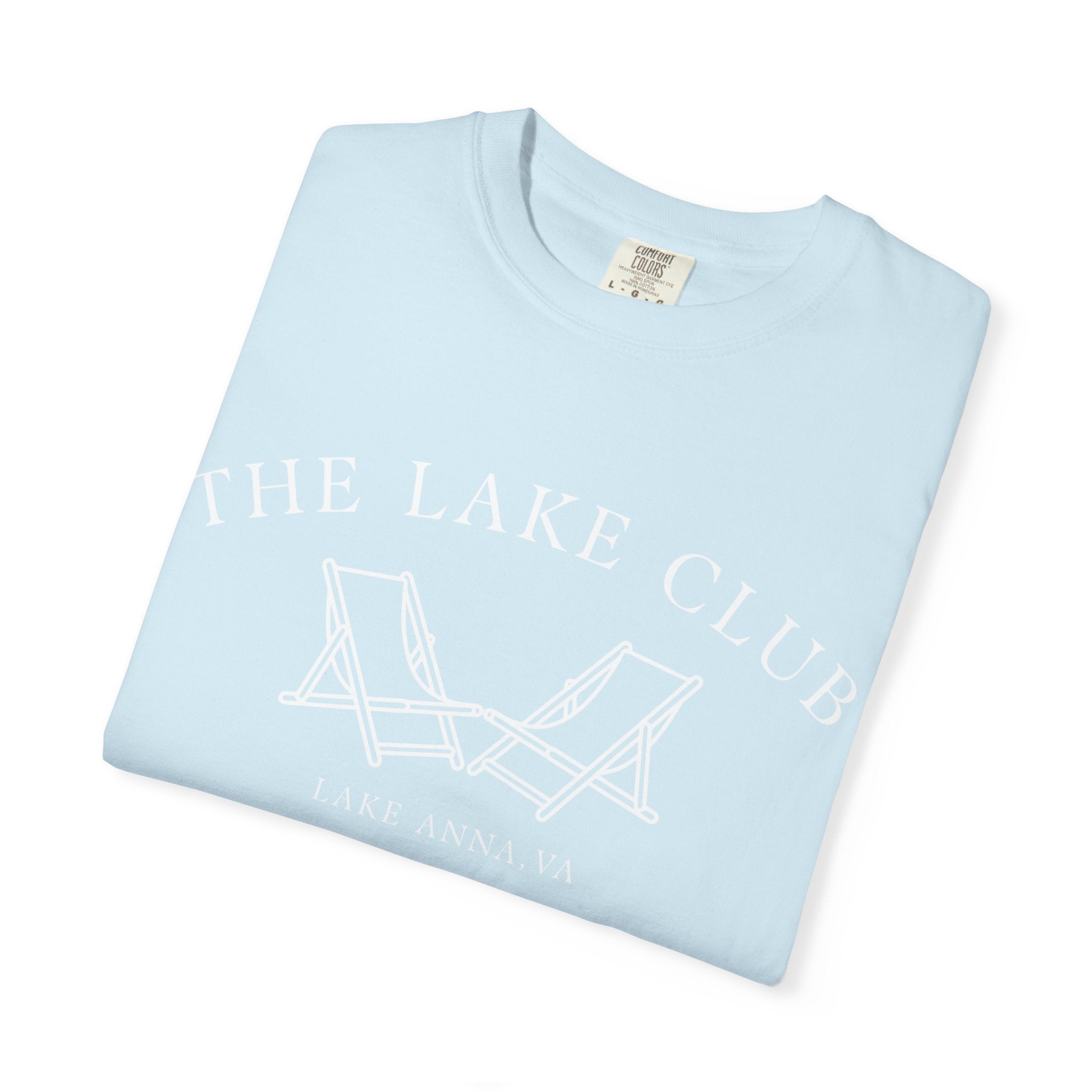 The Lake Club: Comfort Colors Lake Shirt, The Lake Club Shirt,  Lake Life Apparel, Boating Shirt, Unisex Lake Shirt