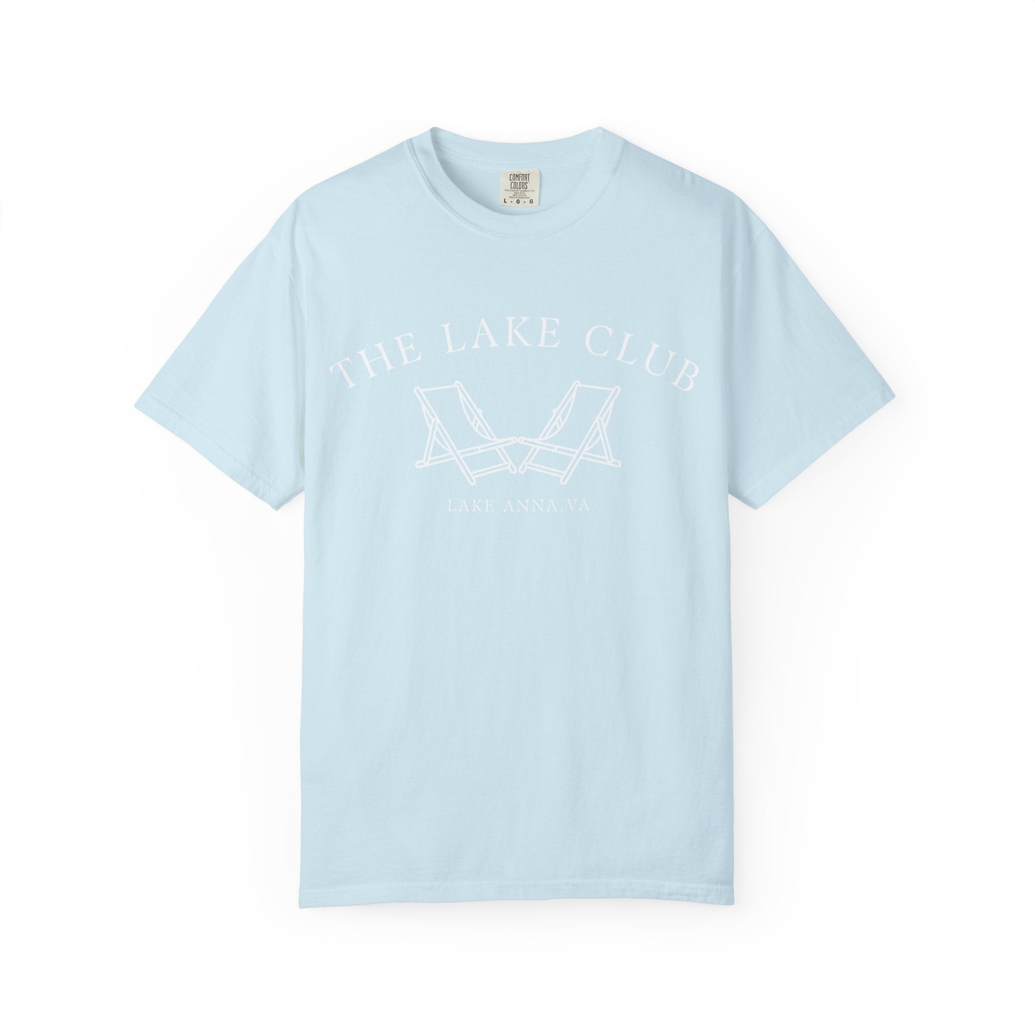 The Lake Club: Comfort Colors Lake Shirt, The Lake Club Shirt,  Lake Life Apparel, Boating Shirt, Unisex Lake Shirt