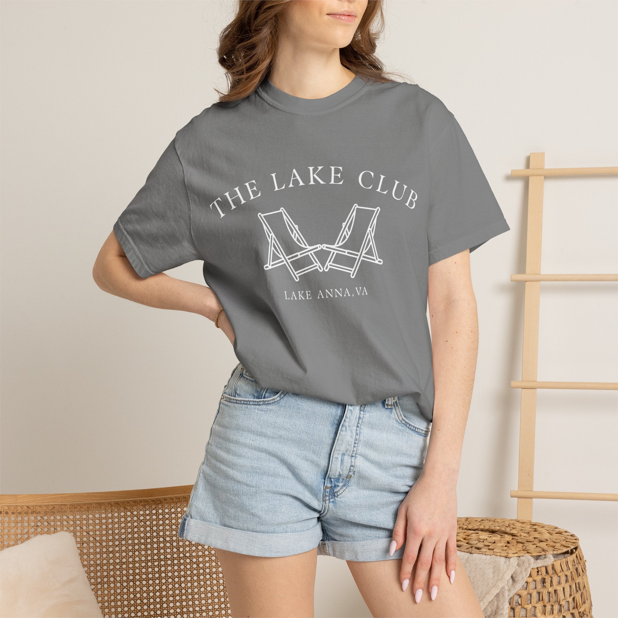 The Lake Club: Comfort Colors Lake Shirt, The Lake Club Shirt,  Lake Life Apparel, Boating Shirt, Unisex Lake Shirt