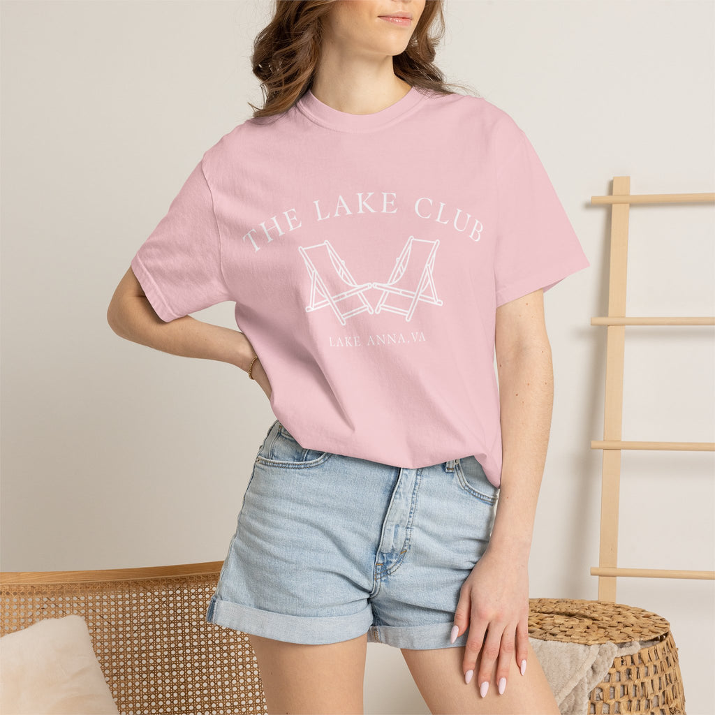 The Lake Club: Comfort Colors Lake Shirt, The Lake Club Shirt,  Lake Life Apparel, Boating Shirt, Unisex Lake Shirt
