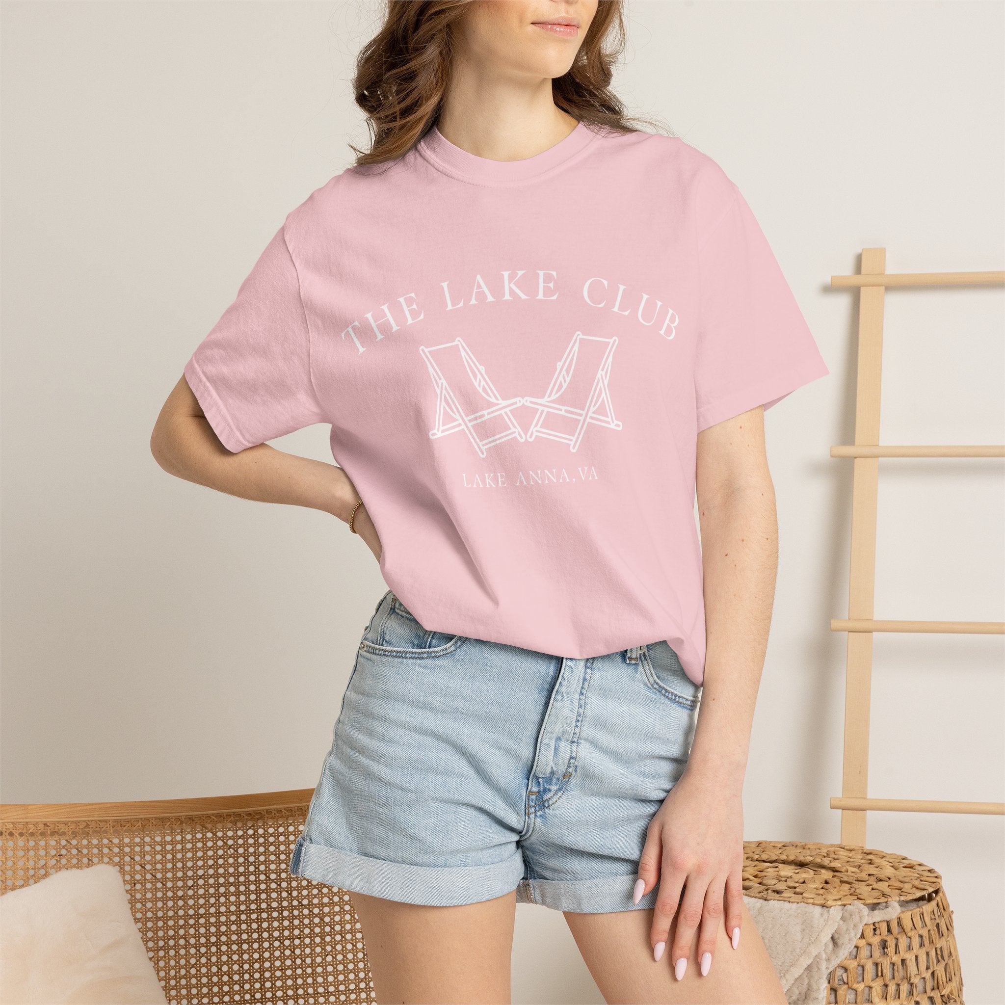 The Lake Club: Comfort Colors Lake Shirt, The Lake Club Shirt,  Lake Life Apparel, Boating Shirt, Unisex Lake Shirt