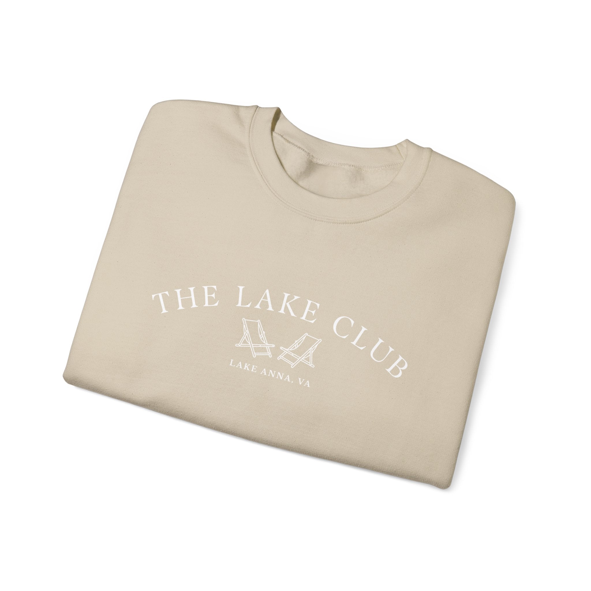 Custom Lake Name Sweatshirt Comfort Colors Style Personalized Lake Apparel Lake Life Clothing The Lake Club Crewneck