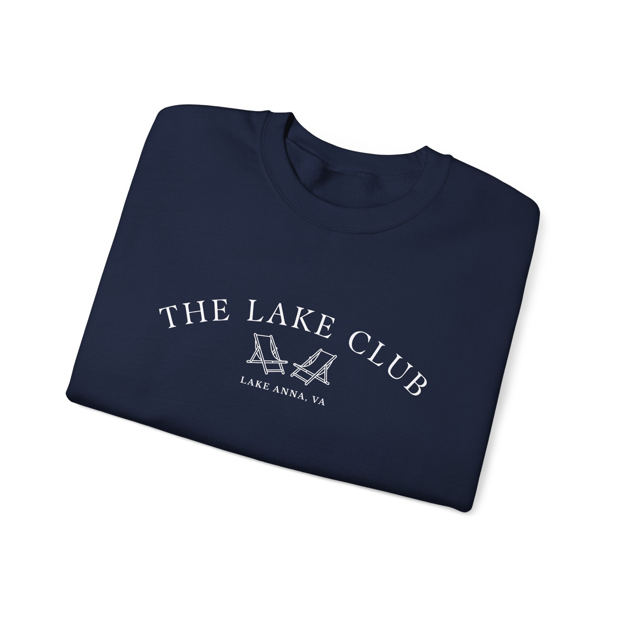 Custom Lake Name Sweatshirt Comfort Colors Style Personalized Lake Apparel Lake Life Clothing The Lake Club Crewneck