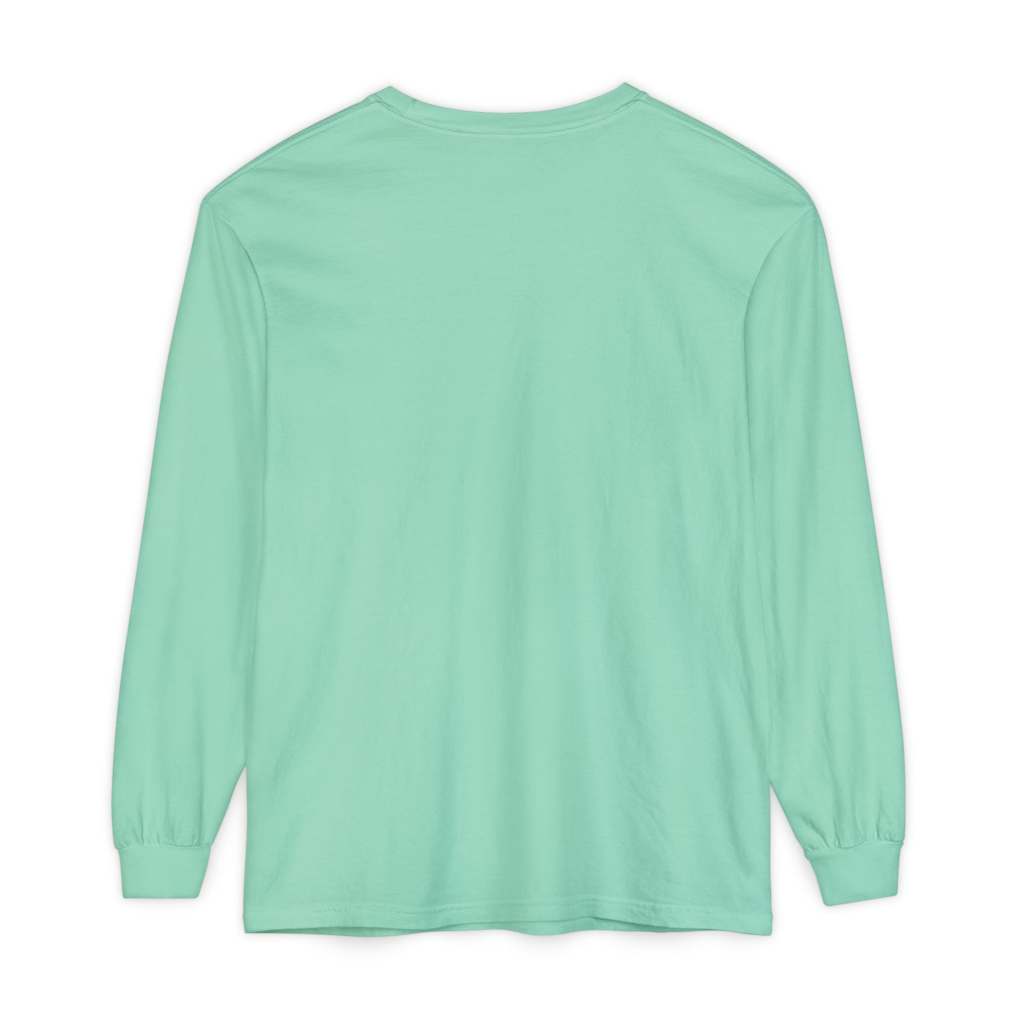 The Lake Club Long Sleeve T-Shirt — Retro Sunset 'Fueled by Cocktails + Chaos'