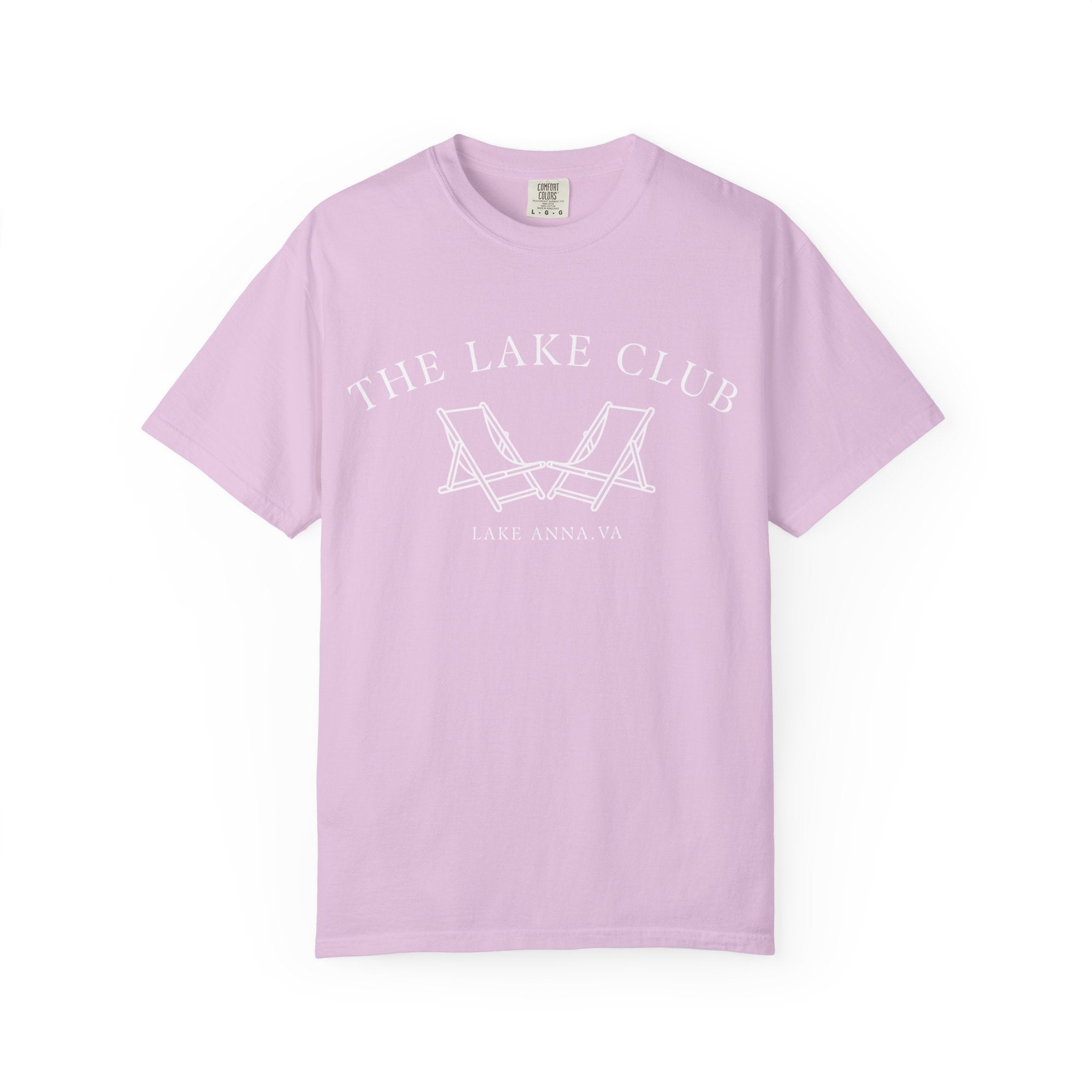 The Lake Club: Comfort Colors Lake Shirt, The Lake Club Shirt,  Lake Life Apparel, Boating Shirt, Unisex Lake Shirt
