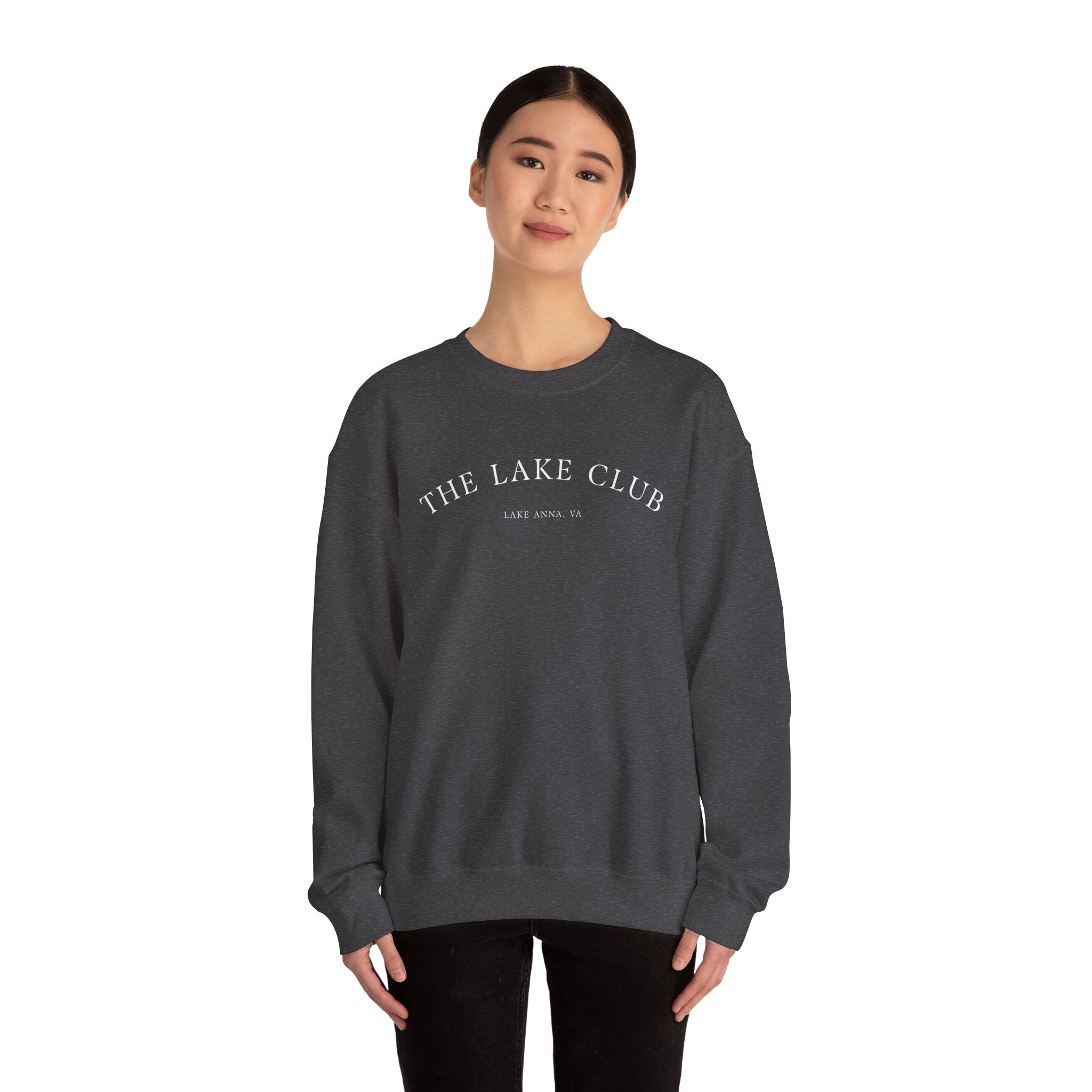 Custom Lake Name Sweatshirt Comfort Colors Style Personalized Lake Apparel Lake Life Clothing The Lake Club Crewneck