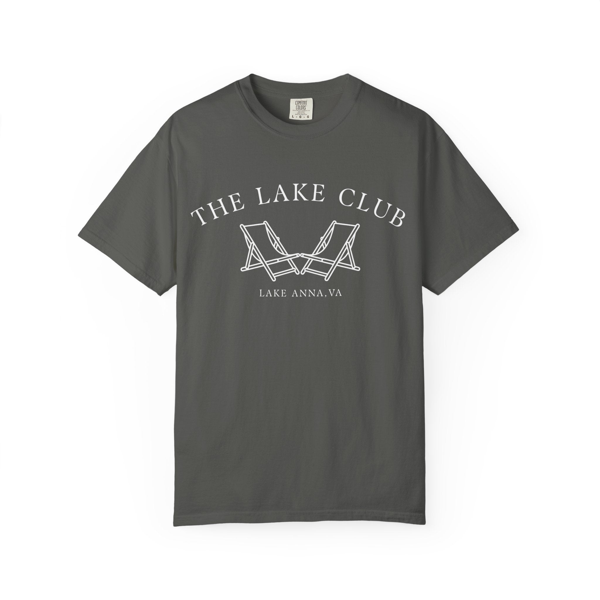 The Lake Club: Comfort Colors Lake Shirt, The Lake Club Shirt,  Lake Life Apparel, Boating Shirt, Unisex Lake Shirt