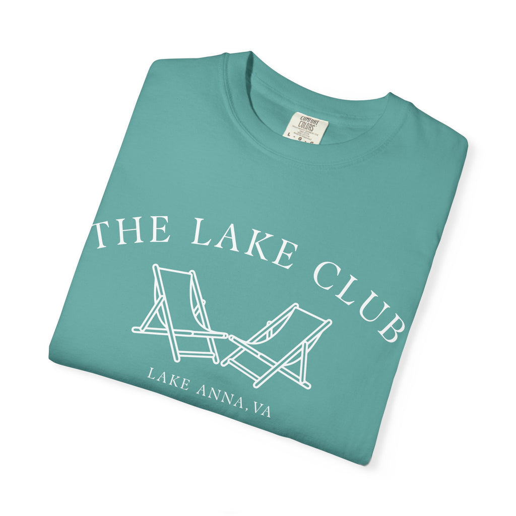 The Lake Club: Comfort Colors Lake Shirt, The Lake Club Shirt,  Lake Life Apparel, Boating Shirt, Unisex Lake Shirt