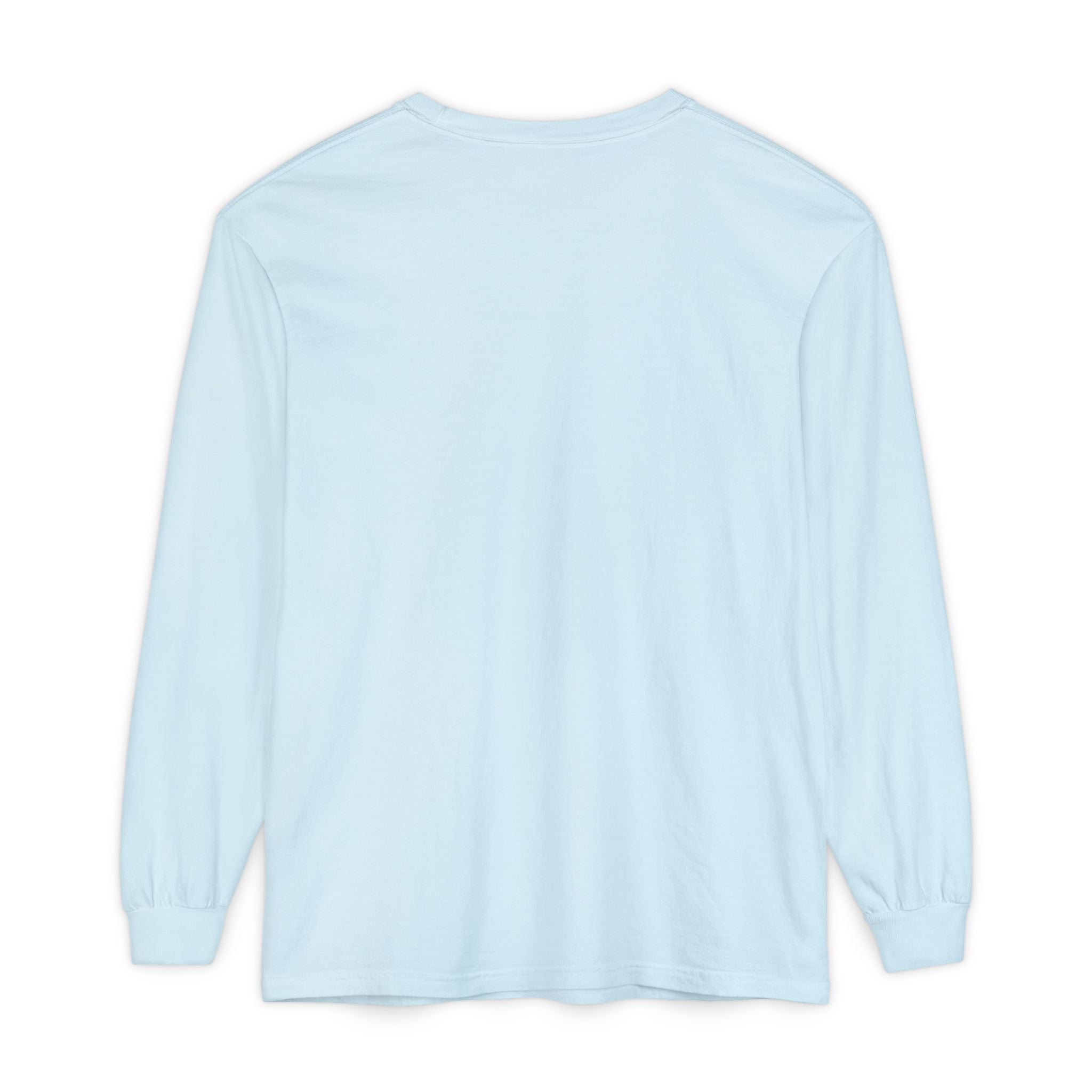 The Lake Club Long Sleeve T-Shirt — Retro Sunset 'Fueled by Cocktails + Chaos'