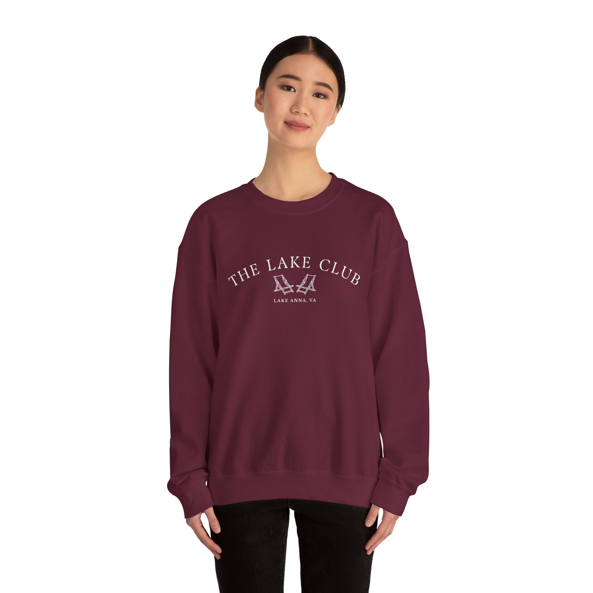 Custom Lake Name Sweatshirt Comfort Colors Style Personalized Lake Apparel Lake Life Clothing The Lake Club Crewneck