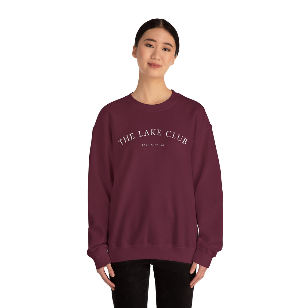 Custom Lake Name Sweatshirt Comfort Colors Style Personalized Lake Apparel Lake Life Clothing The Lake Club Crewneck