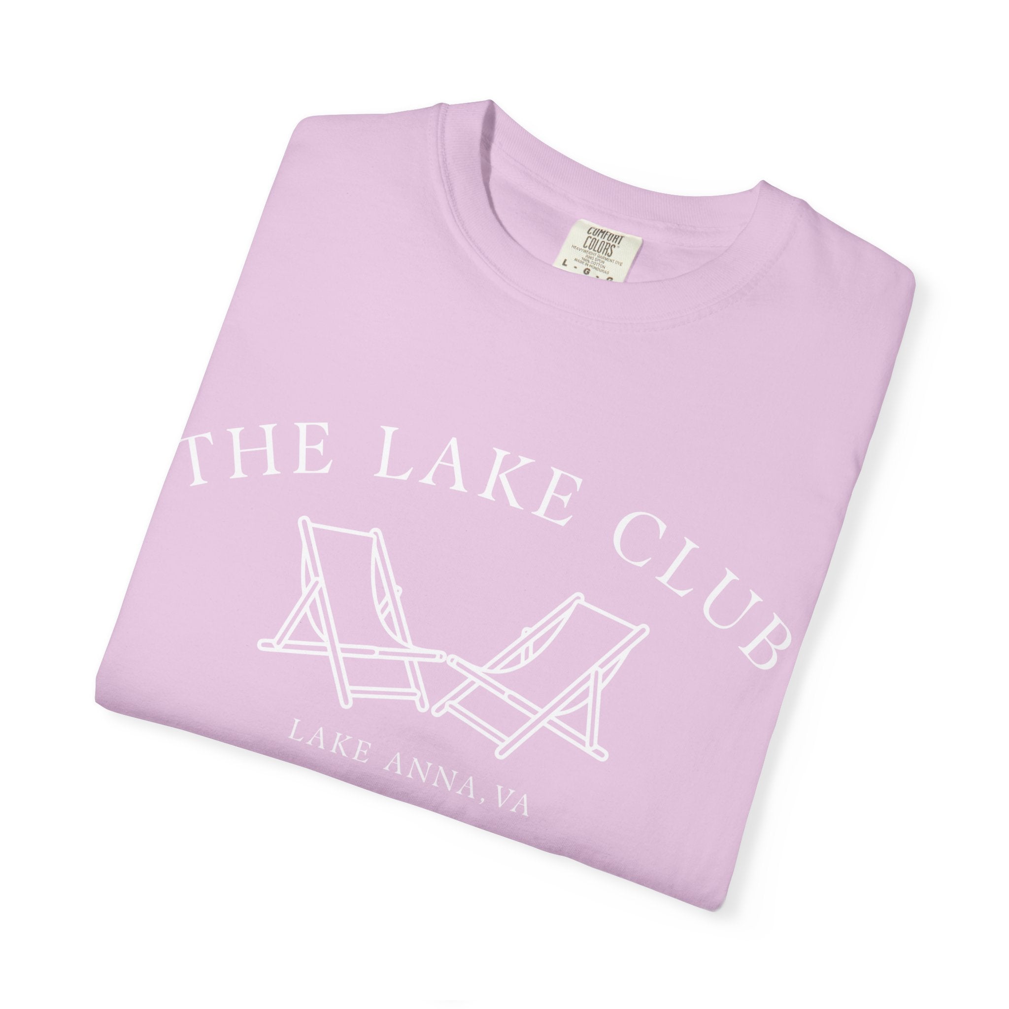 The Lake Club: Comfort Colors Lake Shirt, The Lake Club Shirt,  Lake Life Apparel, Boating Shirt, Unisex Lake Shirt