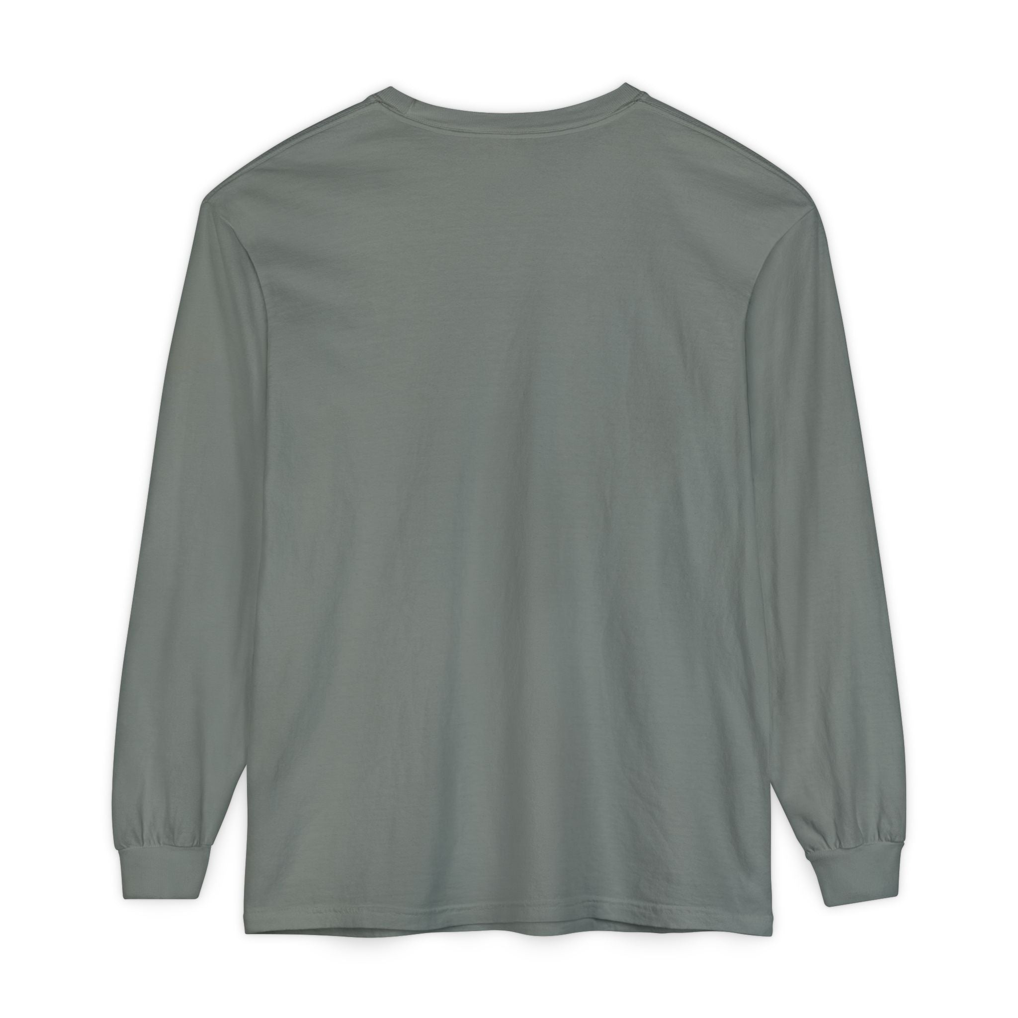 The Lake Club Long Sleeve T-Shirt — Retro Sunset 'Fueled by Cocktails + Chaos'