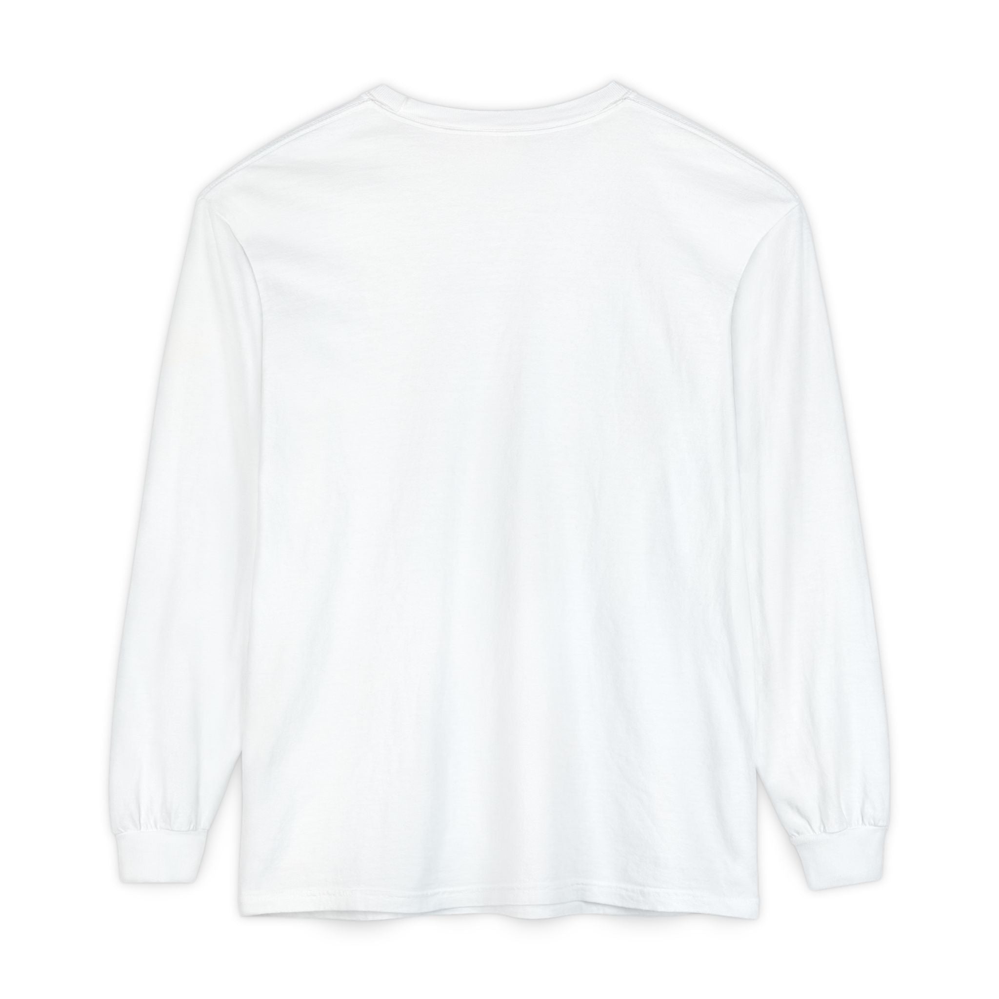 The Lake Club Long Sleeve T-Shirt — Retro Sunset 'Fueled by Cocktails + Chaos'
