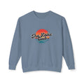 Crewneck Sweatshirt — "The Lake Club" Retro Sunset Graphic