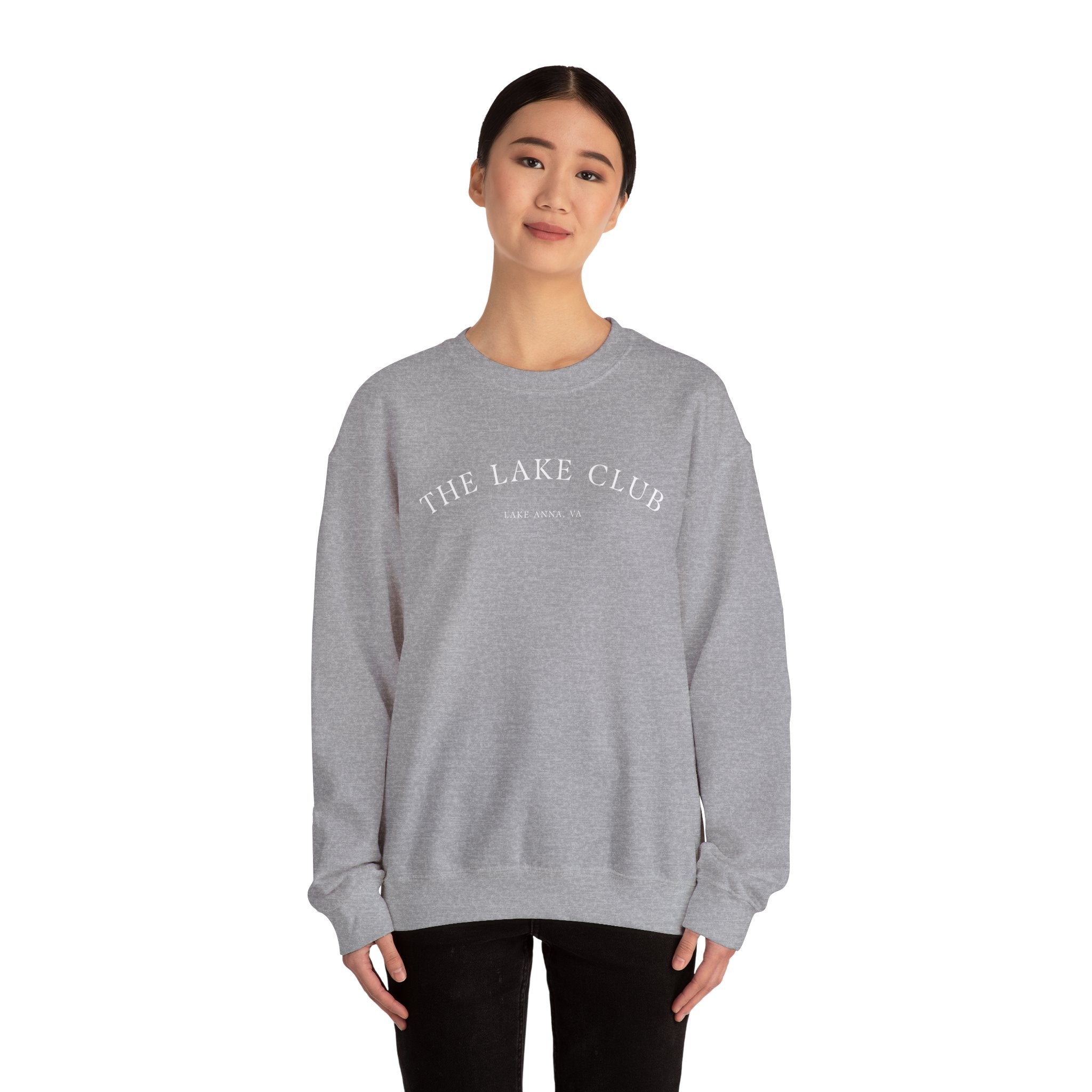 Custom Lake Name Sweatshirt Comfort Colors Style Personalized Lake Apparel Lake Life Clothing The Lake Club Crewneck