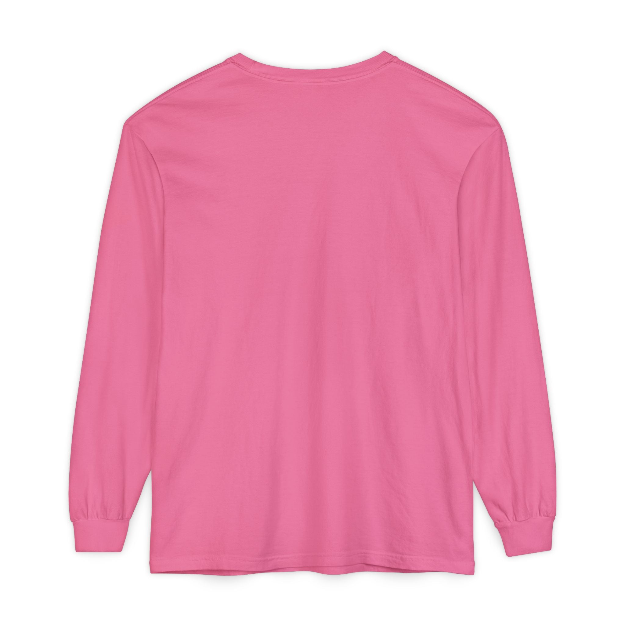 The Lake Club Long Sleeve T-Shirt — Retro Sunset 'Fueled by Cocktails + Chaos'