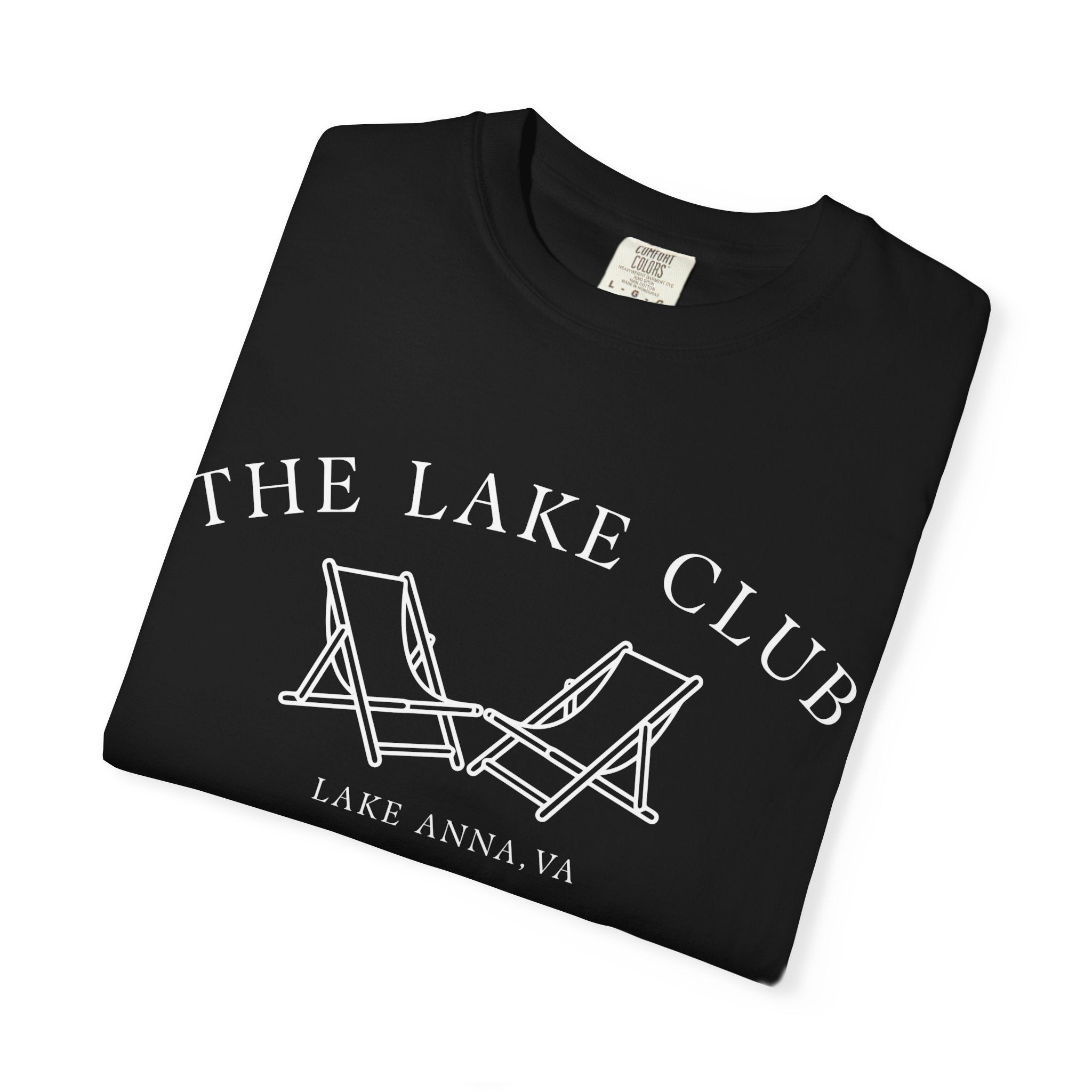The Lake Club: Comfort Colors Lake Shirt, The Lake Club Shirt,  Lake Life Apparel, Boating Shirt, Unisex Lake Shirt