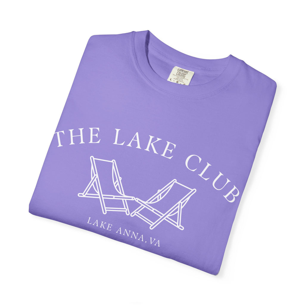 The Lake Club: Comfort Colors Lake Shirt, The Lake Club Shirt,  Lake Life Apparel, Boating Shirt, Unisex Lake Shirt