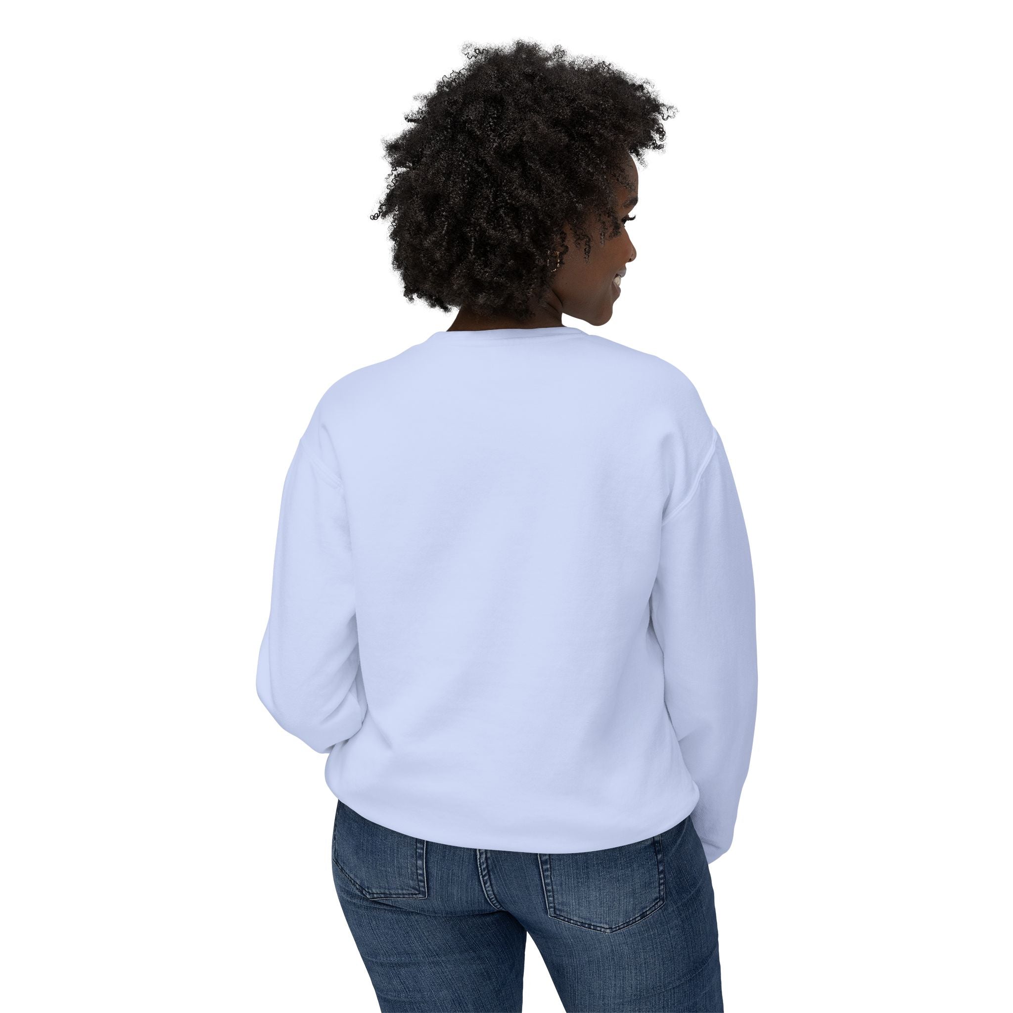 Crewneck Sweatshirt — "The Lake Club" Retro Sunset Graphic