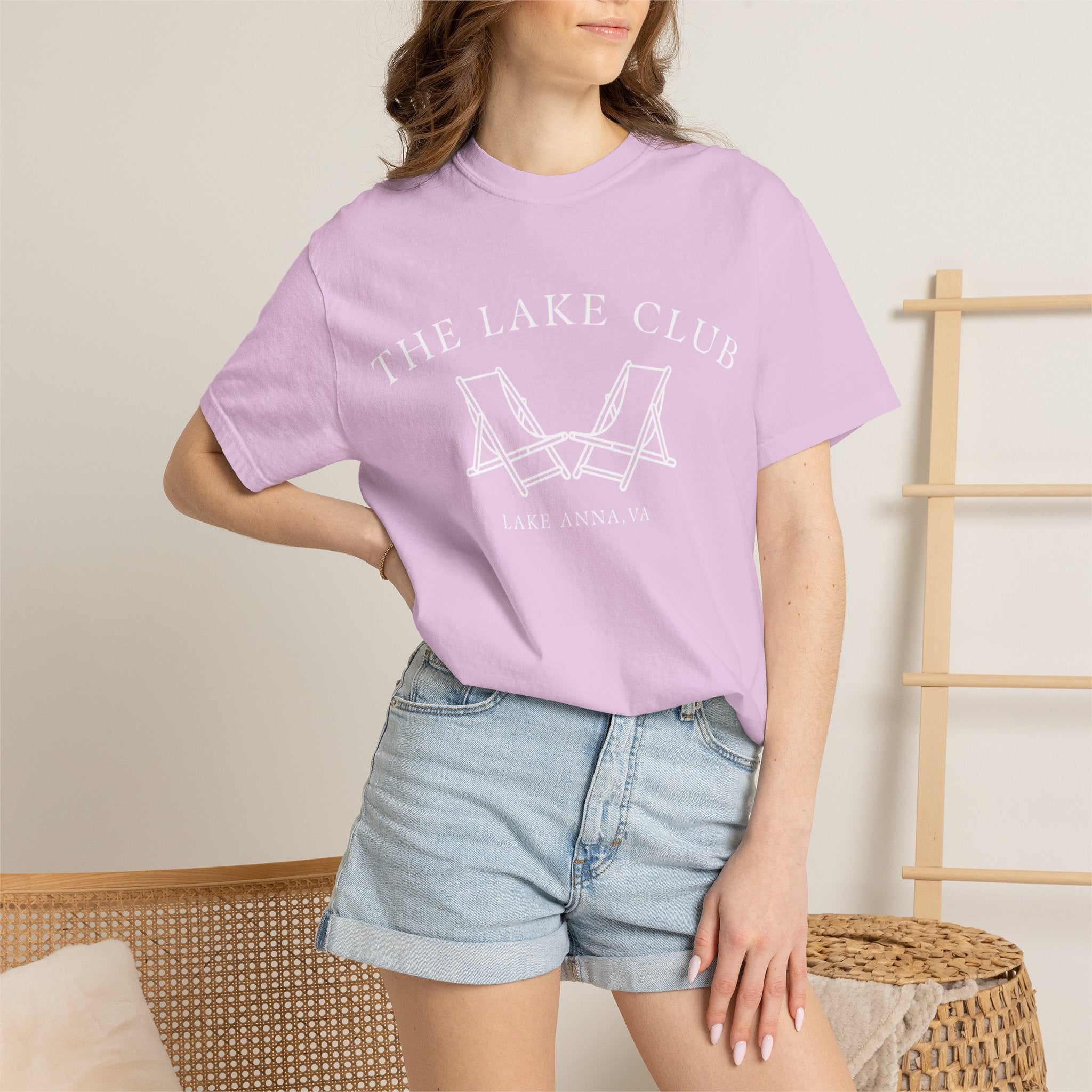 The Lake Club: Comfort Colors Lake Shirt, The Lake Club Shirt,  Lake Life Apparel, Boating Shirt, Unisex Lake Shirt