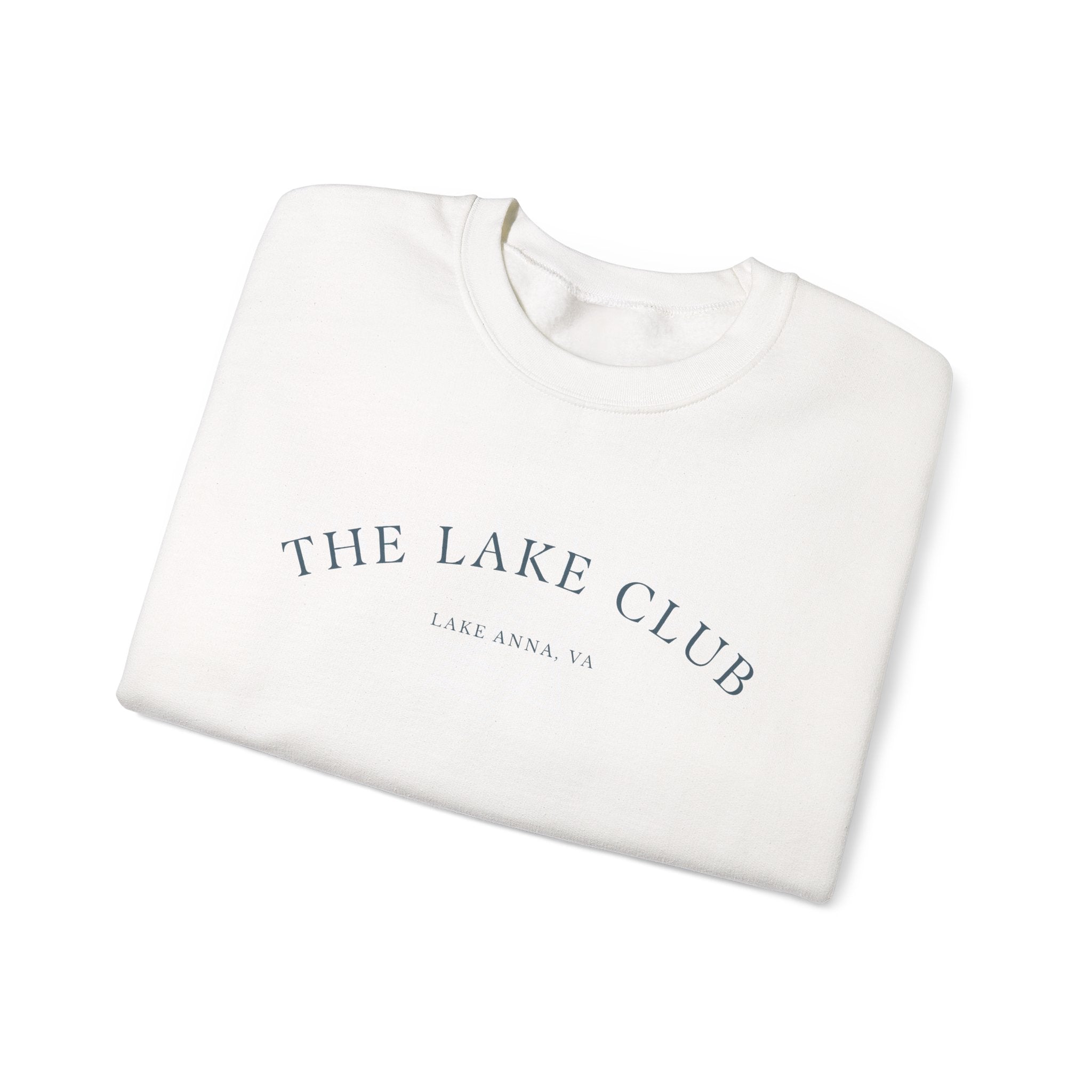 Custom Lake Name Sweatshirt Comfort Colors Style Personalized Lake Apparel Lake Life Clothing The Lake Club Crewneck
