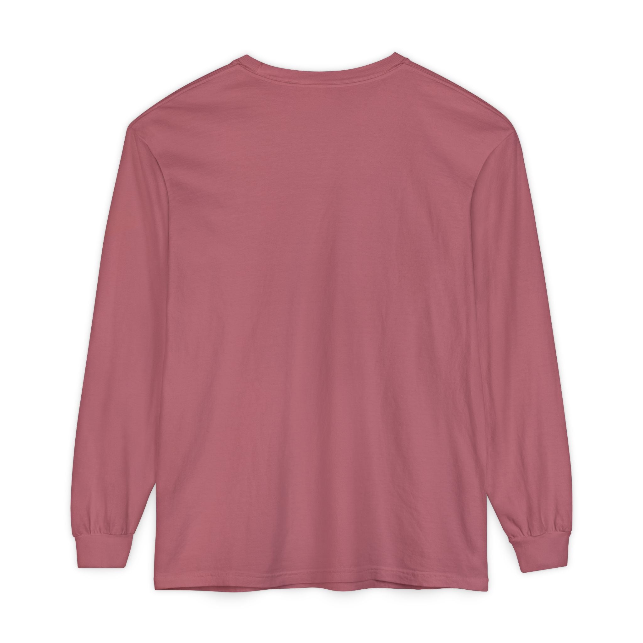The Lake Club Long Sleeve T-Shirt — Retro Sunset 'Fueled by Cocktails + Chaos'