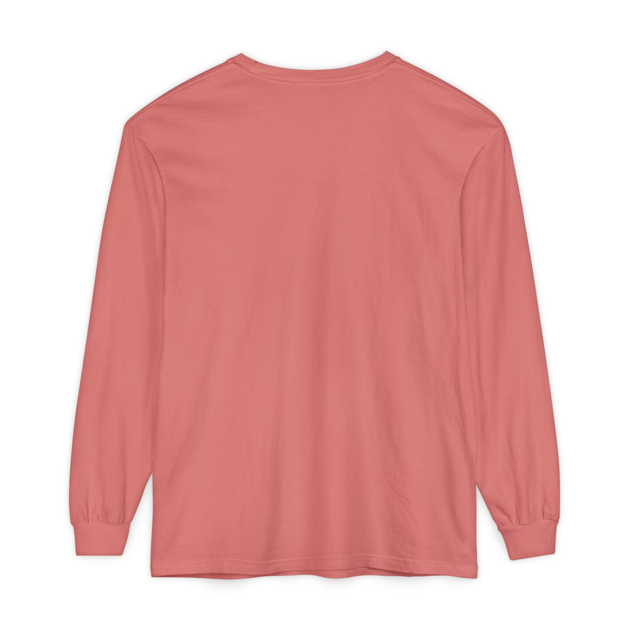 The Lake Club Long Sleeve T-Shirt — Retro Sunset 'Fueled by Cocktails + Chaos'