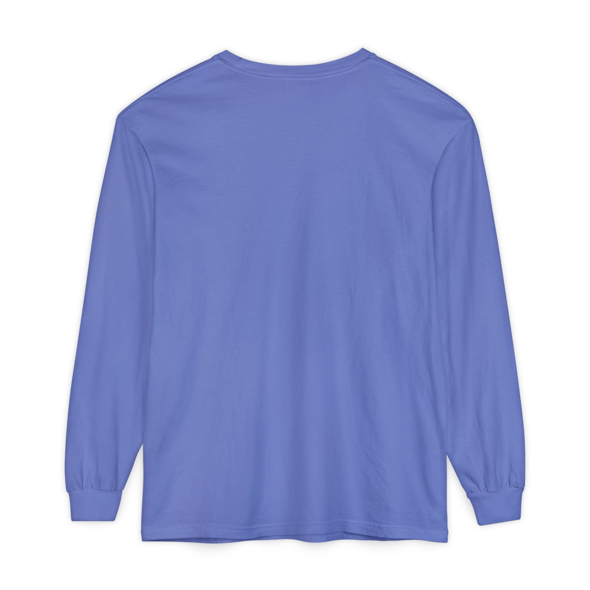 The Lake Club Long Sleeve T-Shirt — Retro Sunset 'Fueled by Cocktails + Chaos'