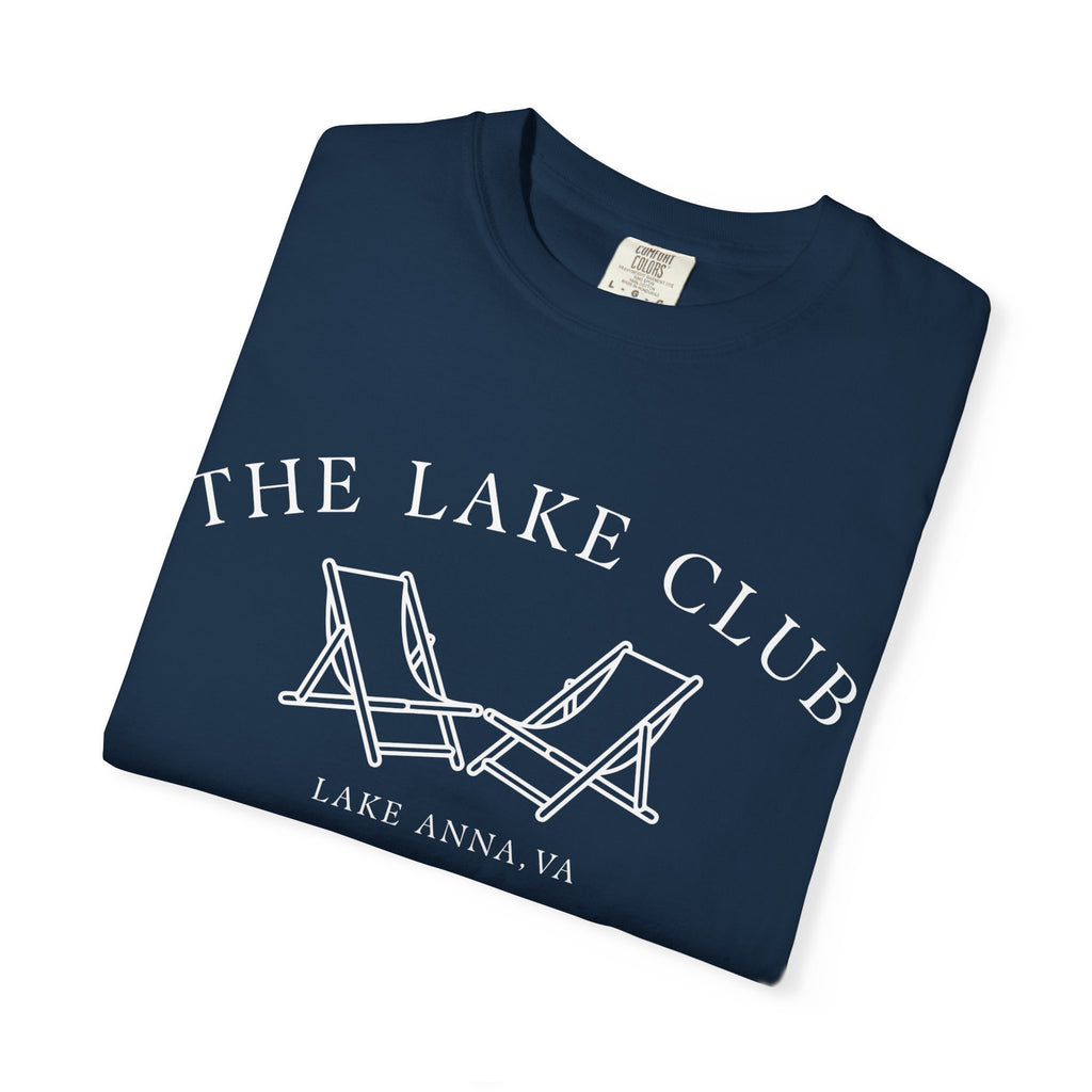 The Lake Club: Comfort Colors Lake Shirt, The Lake Club Shirt,  Lake Life Apparel, Boating Shirt, Unisex Lake Shirt