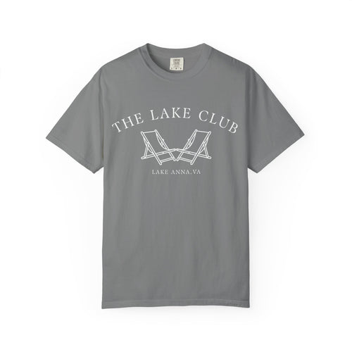 The Lake Club: Comfort Colors Lake Shirt, The Lake Club Shirt,  Lake Life Apparel, Boating Shirt, Unisex Lake Shirt