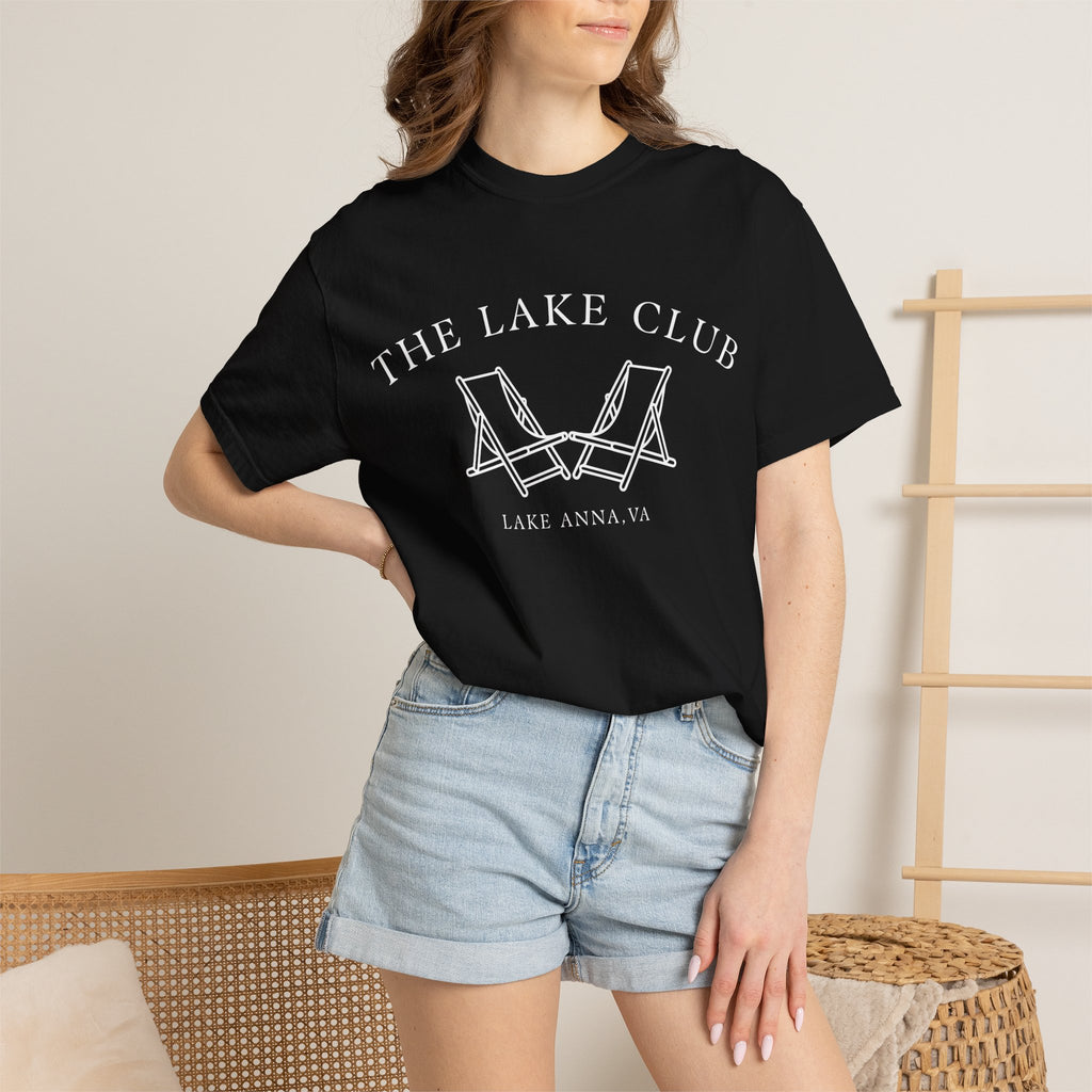 The Lake Club: Comfort Colors Lake Shirt, The Lake Club Shirt,  Lake Life Apparel, Boating Shirt, Unisex Lake Shirt