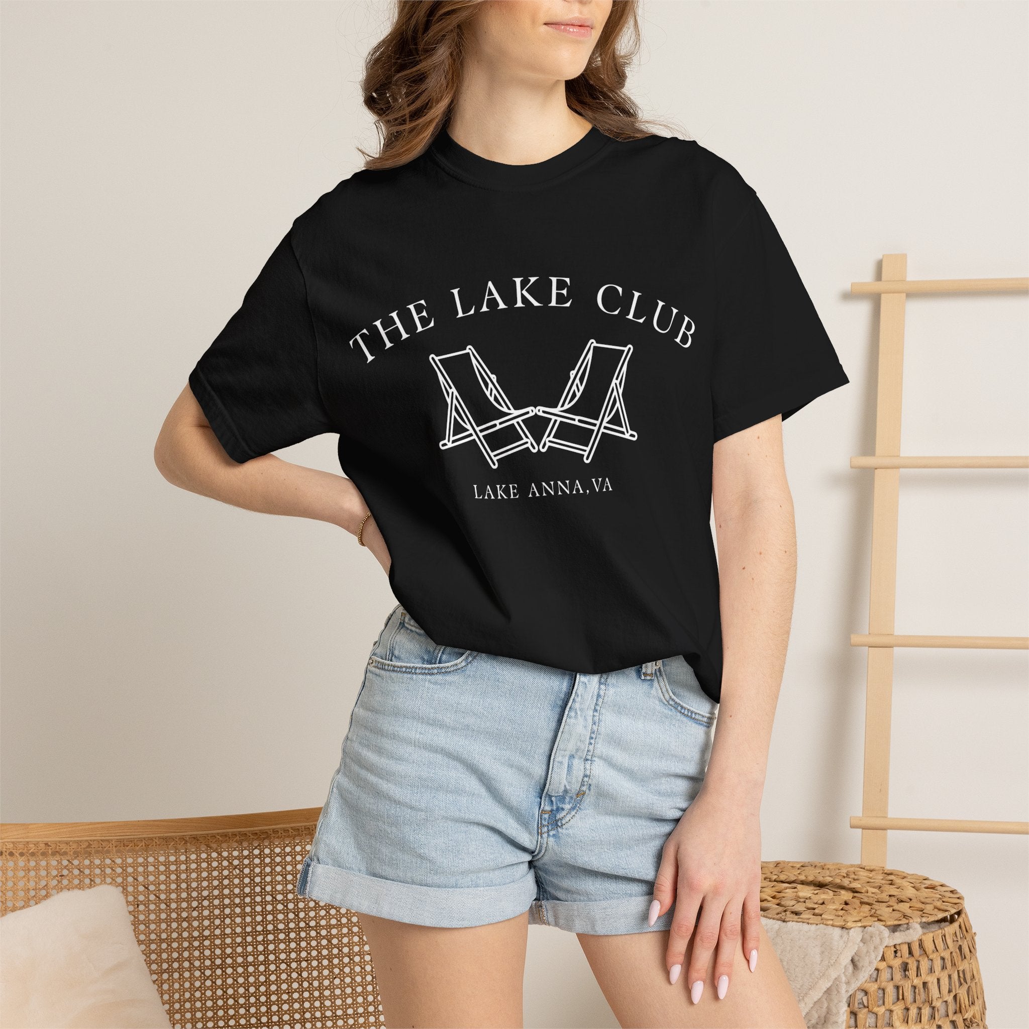 The Lake Club: Comfort Colors Lake Shirt, The Lake Club Shirt,  Lake Life Apparel, Boating Shirt, Unisex Lake Shirt