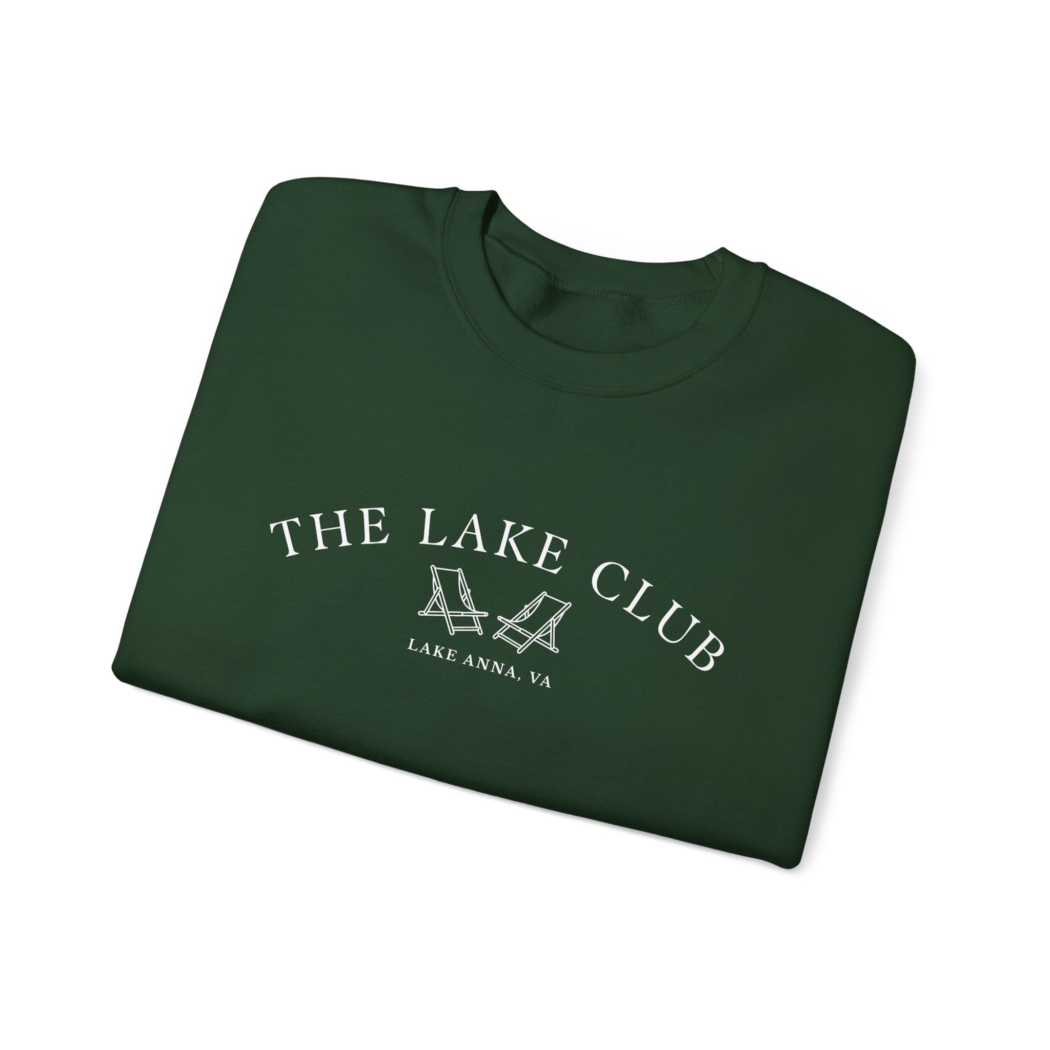 Custom Lake Name Sweatshirt Comfort Colors Style Personalized Lake Apparel Lake Life Clothing The Lake Club Crewneck